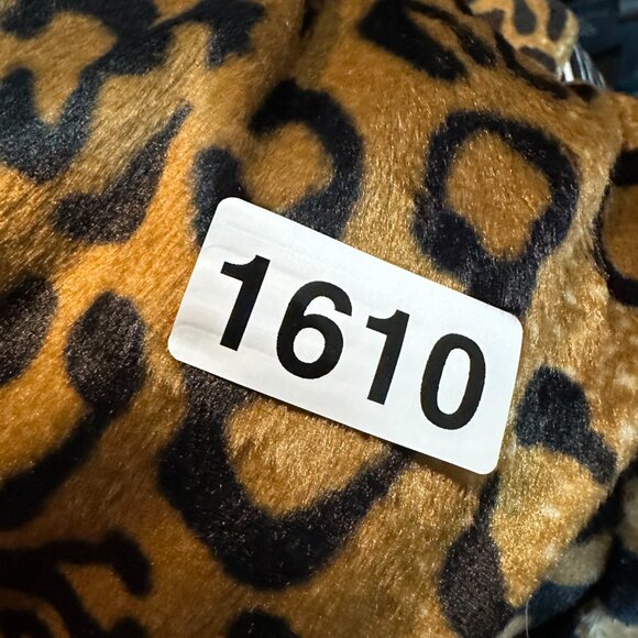 NWT Leopard print animal print jacket M Y2K Retro Core Austin Powers Funky Disco - Picture 11 of 11